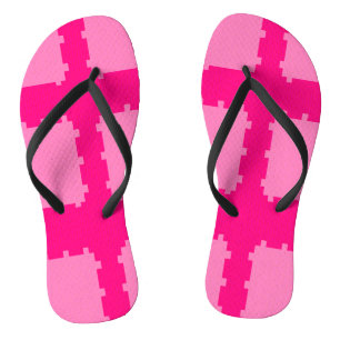 Tongs "Bluvio Rose sur Rose"