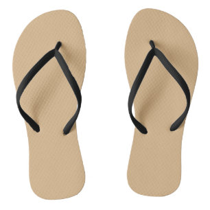 Tongs Bois de chauffage (couleur solide) 