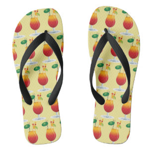 Tongs Boisson tropicale