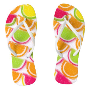 Tongs Bonbon de gelée colorée