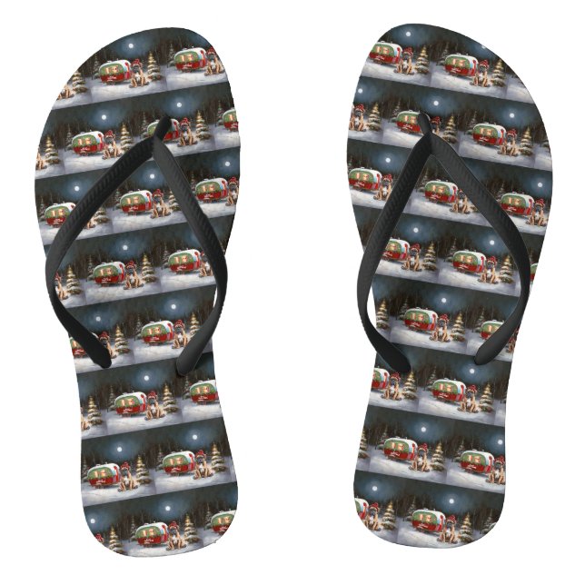Tongs Boxe d'hiver Caravan Christmas Adventure (Semelle)