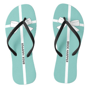 Tongs BRIDE & Bridesmaid Douche personnalisée Tiara Part