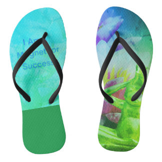 Tongs BuddhaTodayV3.b #2 'Marchez en paix' Original avec