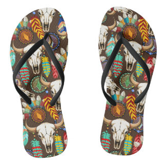 Tongs Buffalo Skull Native American Emblem