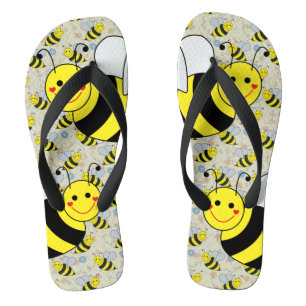 Tongs Bumble Bee avec Motif