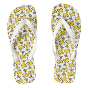 Tongs cacahuètes   Motif Woodstock