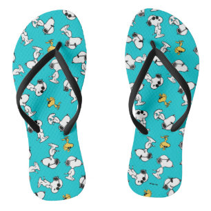 Tongs cacahuètes Snoopy & Lunettes de soleil Motif