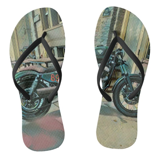 Tongs cadeaux de moto pour elle (Semelle)
