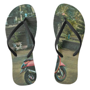 Tongs cadeaux de moto pour lui