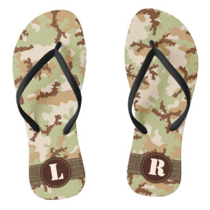 Tongs Camouflage du désert