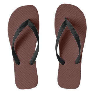 Tongs Caput mortuum (couleur unie)