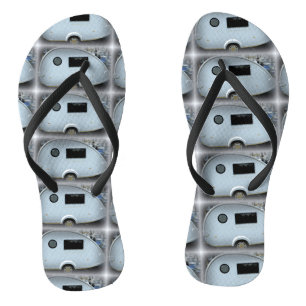 Tongs Caravane en teardrop simplifiée roulette gypsy