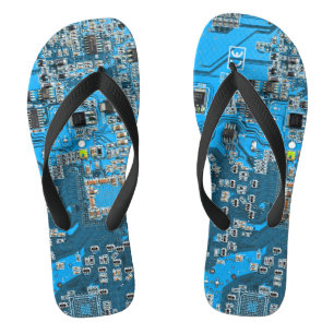 Tongs Carte circuit bleu circuit imprimé à circuit impri