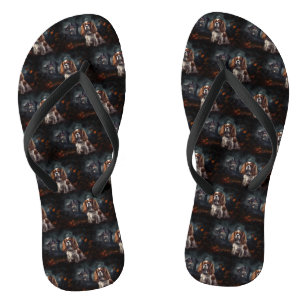 Tongs Cavalier King Charles Spaniel Halloween Épouvantab