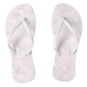 Tongs Charmant Flip Flops Rose Pastel Bokeh