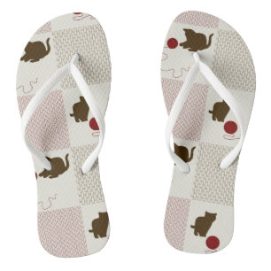 Tongs Chatons Arrière - plans