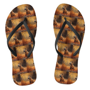 Tongs Chesapeake Bay Terrier en congé d'automne