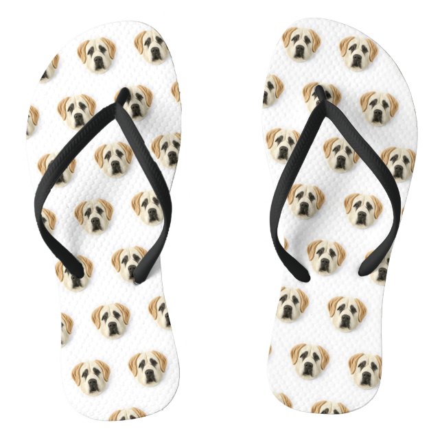 Tongs Chien berger anatolien 3D inspiré (Semelle)