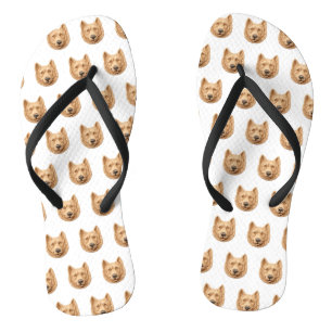 Tongs Chien berger belge 3D inspiré