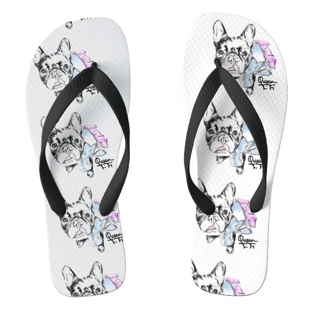 Tongs Chien-taureau français (Semelle)