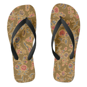 Tongs Chintz Fleur Classique Joli Design Floral Doux