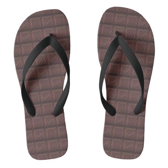 Tongs chocolat au lait (Semelle)