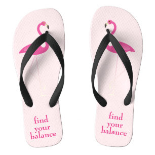 Tongs Citer Trouver votre solde Flamant rose rose