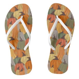 Tongs Citrouilles cosy