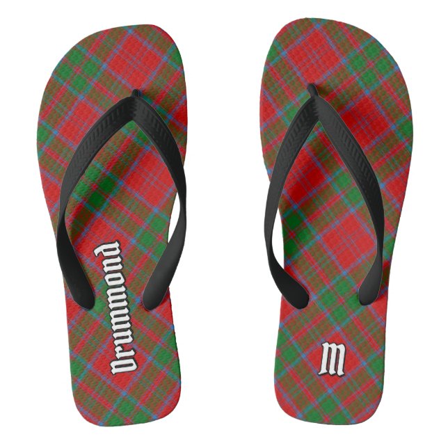 Tongs Clan Drummond Tartan (Semelle)