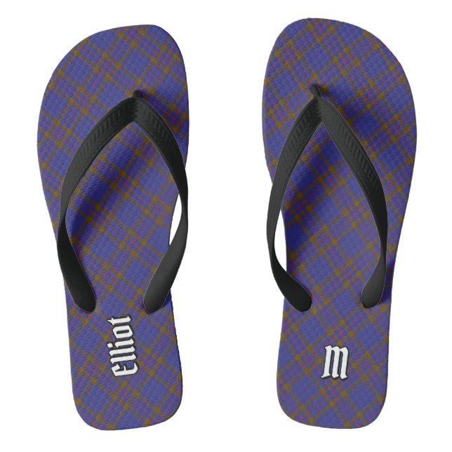 Tongs Clan Elliot Tartan Moderne Flip Flops (Semelle)