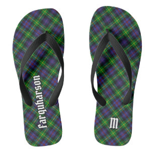 Tongs Clan Farquharson Tartan Flip Flops