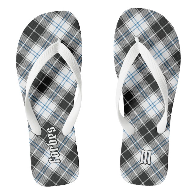Tongs Clan Forbes robe Tartan (Semelle)