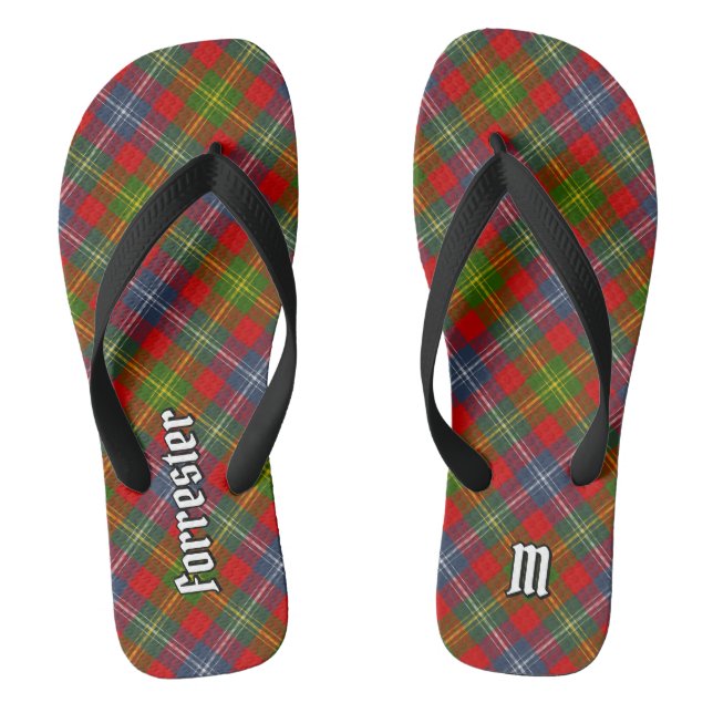 Tongs Clan Forrester Tartan (Semelle)