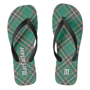 Tongs Clan MacFarlane Tartan de chasse antique