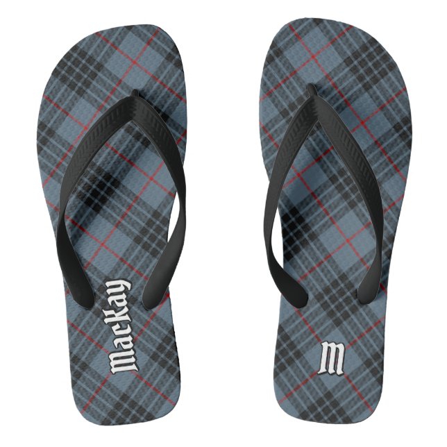 Tongs Clan MacKay Blue Tartan (Semelle)