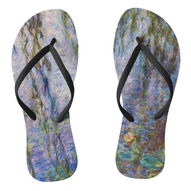 Tongs Claude Monet - Lys d'eau (Semelle)