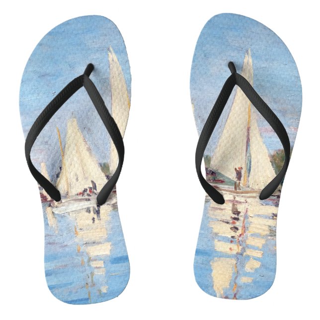 Tongs Claude Monet - Regattas à Argenteuil (Semelle)