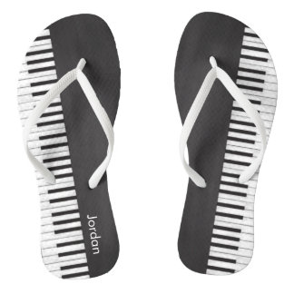 Tongs Clavier Chalkboard personnalisable