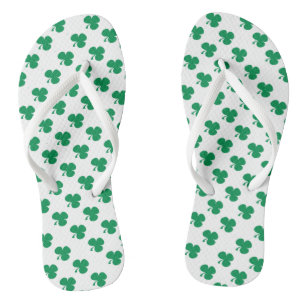 Tongs Clochers Shamrock irlandais