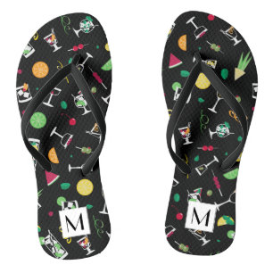 Tongs Cocktails Motif