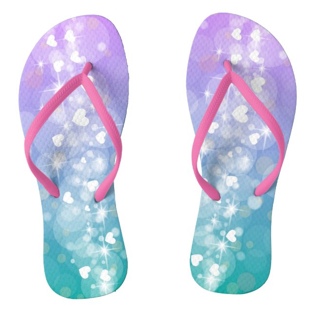 Tongs Coeur blanc (Semelle)