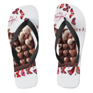 Tongs Cœur d'amour