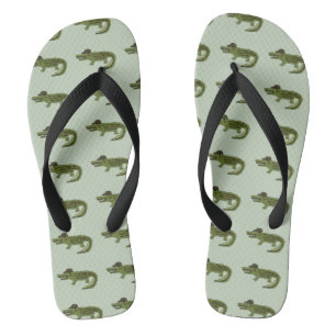 Tongs Cool crocodile
