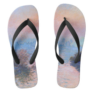 Tongs Coucher de soleil sur la Seine Claude Monet