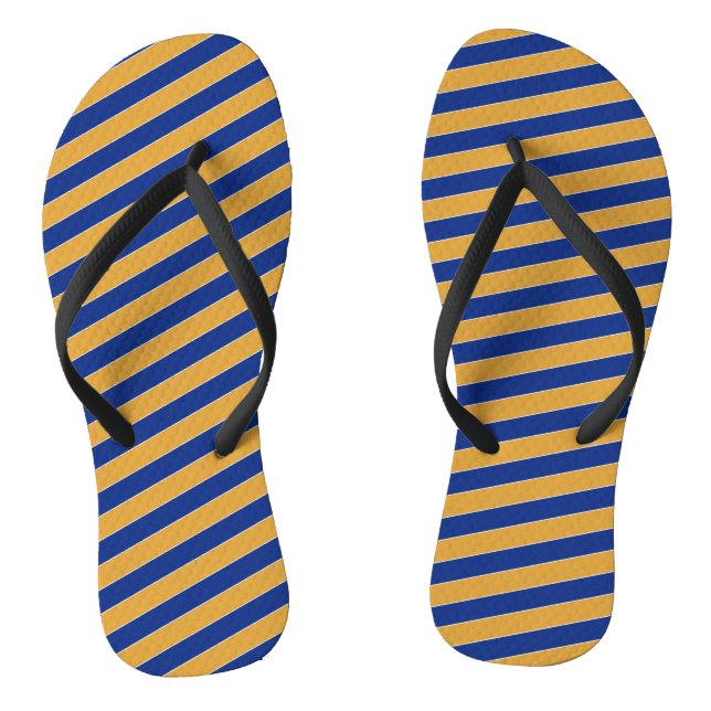 Tongs Couleurs du drapeau de l'État du Massachusetts (Semelle)