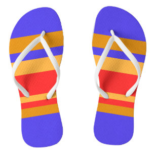 Tongs Couleurs primaires Flip Flops Douches Thongs