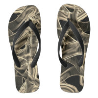 Courbes à ruban, lignes kaki ou beige en relief
