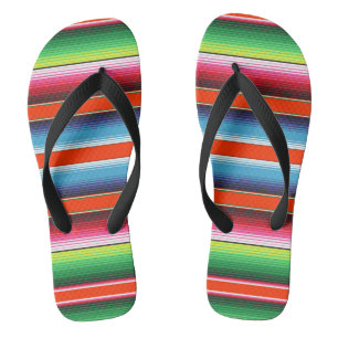 Tongs Couverture traditionnelle de Mexicain de fiesta de