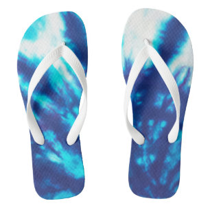 Tongs Cravate bleue