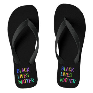 Tongs Crayon de matière Black Lives 01 Multi Styles